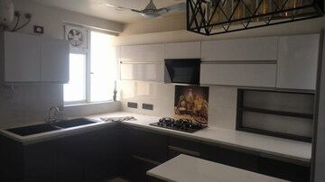 Kitchen in 3.5 BHK Builder Floor at Orchid Island, Sector 51 – for Rent