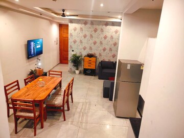 Living Room in 3 BHK Apartment at Sector 6, Dwarka – for Rent