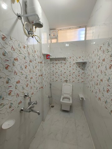 Bathroom in 3 BHK Apartment at Sector 6, Dwarka – for Rent