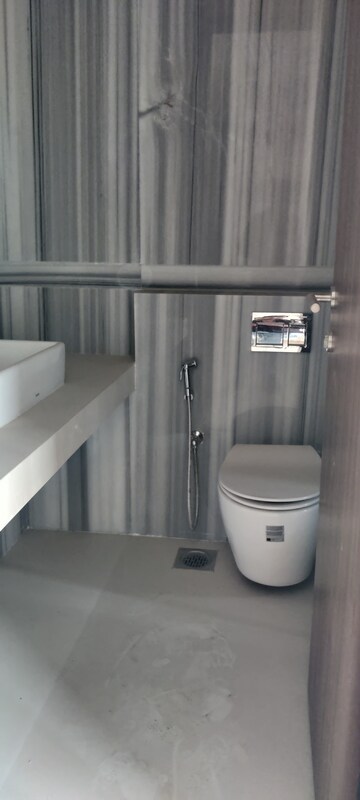 Bathroom in 3 BHK Apartment at Cosmos CHS, Andheri West – for Rent