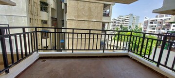 Balcony in 2 BHK Apartment at Majestique Landmark Miami, Dhayari – for Rent