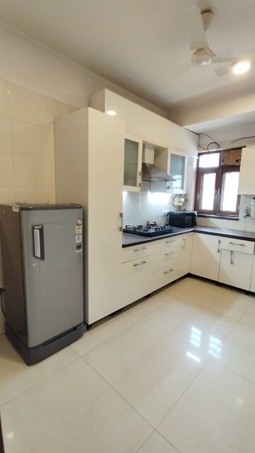 Kitchen in 3 BHK Builder Floor at Greater Kailash ii – for Rent