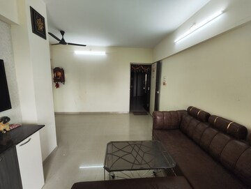 Living Room in 1 BHK Apartment at Sumit Greendale, Virar West – for Rent