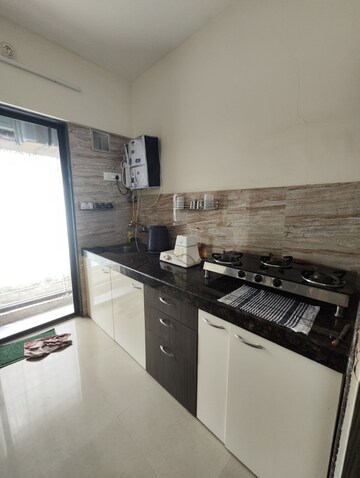 Kitchen in 1 BHK Apartment at Sumit Greendale, Virar West – for Rent