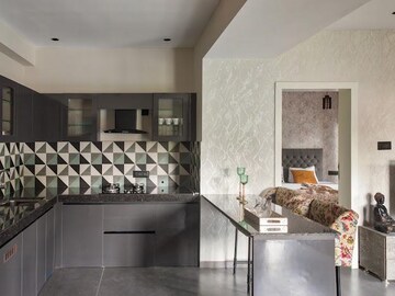 Kitchen in 4 BHK Apartment at Eminent Park Belles, Mussoorie Road – for Sale