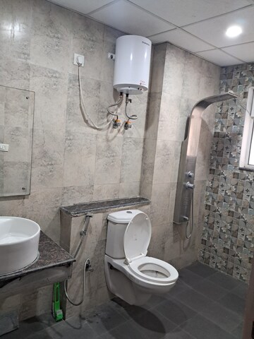 Bathroom in 3 BHK Apartment at Sushma Chandigarh Grande, Lohgarh – for Rent
