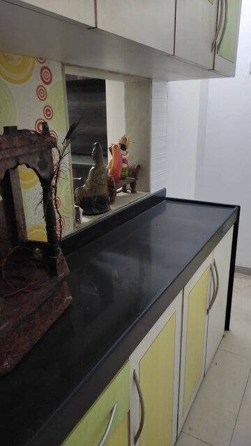 Kitchen in 1 BHK Apartment at Vijay Orovia, Ghodbunder Road – for Rent