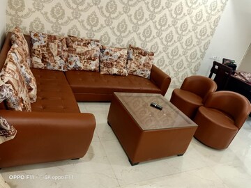Living Room in 3 BHK Apartment at Sunshine Enclave, Vip Road – for Rent