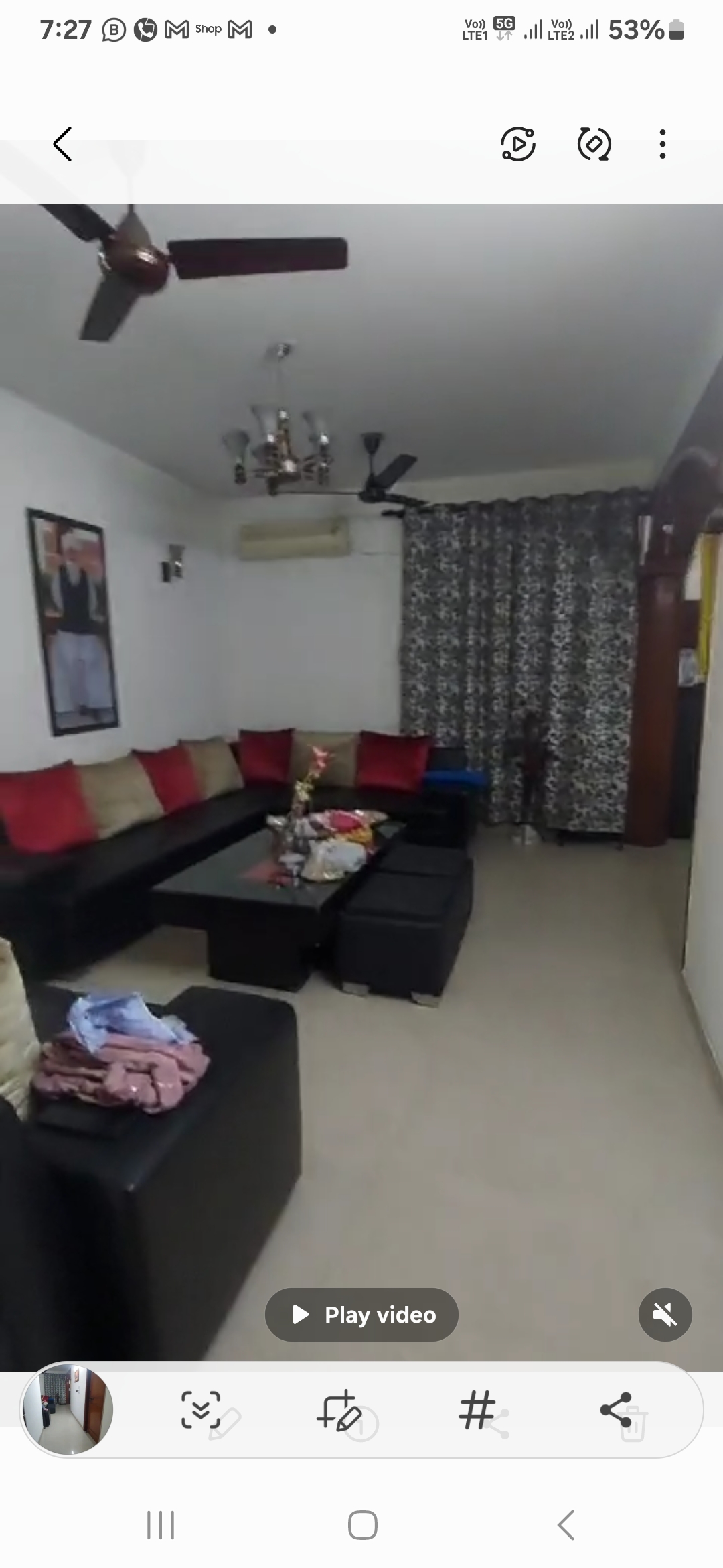 3 BHK + Pooja Room 1600 Sq.Ft. Apartment in Gail Apartments