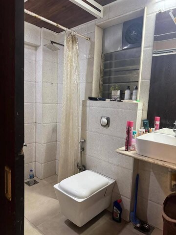 Bathroom in 1 BHK Apartment at Shellproof Gladiolus Tower, Vasai East – for Sale
