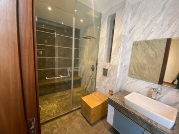 Bathroom in 6+ BHK Independent House at Panchsheel Park – for Rent