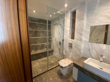 Bathroom in 6+ BHK Independent House at Panchsheel Park – for Rent