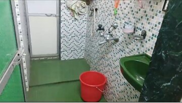 Bathroom in 1 BHK Apartment at Krishna Kaveri Apartment, Andheri West – for Rent