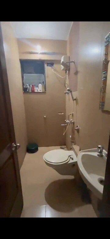Bathroom in 1 BHK Apartment at AV Samaira Residency, Vasai East – for Sale