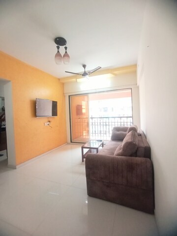 Living Room in 3 BHK Apartment at Agarwal Paramount, Virar West – for Rent