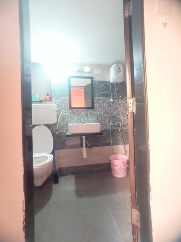 Bathroom in 3 BHK Apartment at Agarwal Paramount, Virar West – for Rent