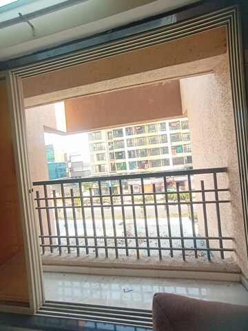 Balcony in 3 BHK Apartment at Agarwal Paramount, Virar West – for Rent