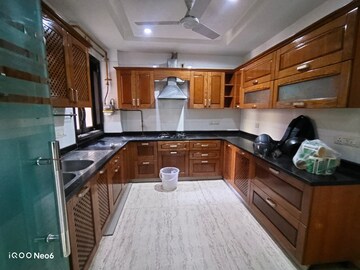 Kitchen in 4 BHK Builder Floor at Green Park – for Rent