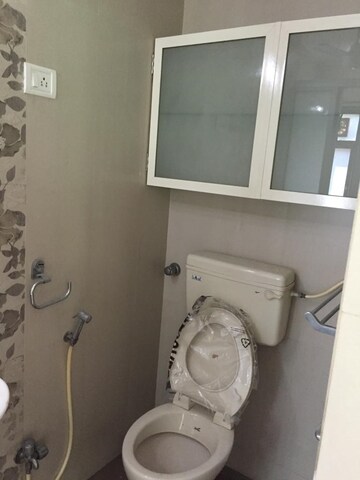 Bathroom in 2 BHK Apartment at Samudra Gaurav, Worli – for Rent