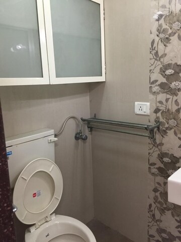 Bathroom in 2 BHK Apartment at Samudra Gaurav, Worli – for Rent
