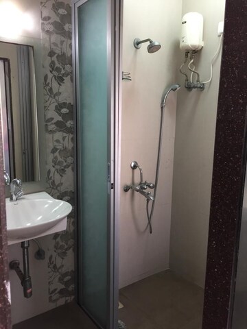 Bathroom in 2 BHK Apartment at Samudra Gaurav, Worli – for Rent