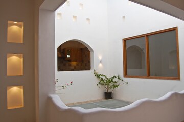 Building Lobby in 3 BHK Apartment at Jor Bagh – for Rent