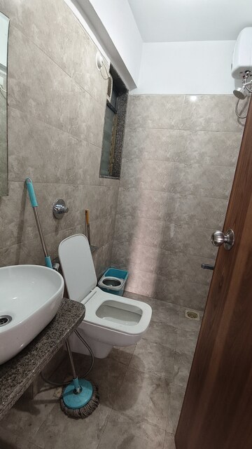Bathroom in 2 BHK Apartment at Parinee Essence, Kandivali West – for Rent