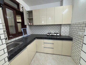 Kitchen in 2 BHK Builder Floor at Saket – for Rent