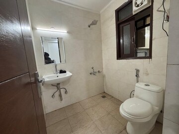 Bathroom in 2 BHK Builder Floor at Saket – for Rent
