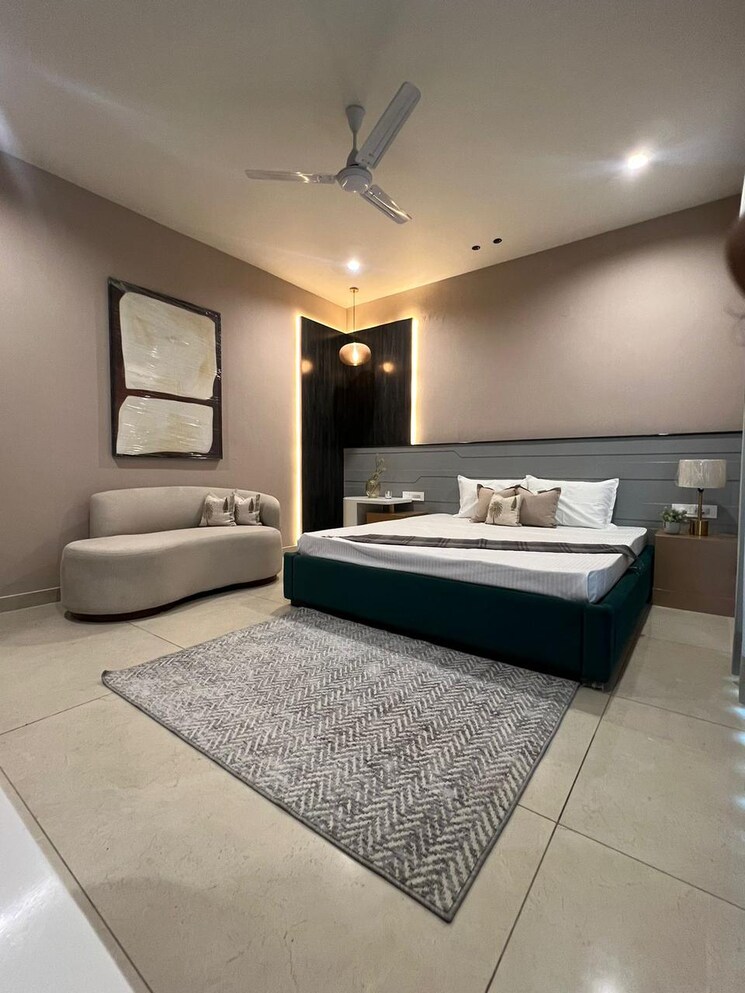 Bedroom, maya-green-lotus-utsav 3 Bedroom 2100 Sq.Ft. Apartment In International Airport Road Zirakpur 8177426