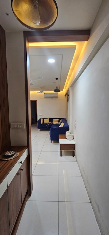 Bathroom in 3 BHK Apartment at Sahaj Solarium, Vasna – for Rent