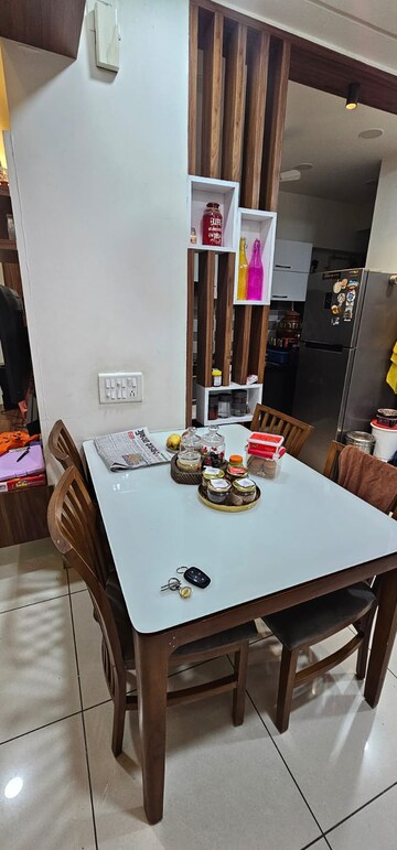 Master Bedroom in 3 BHK Apartment at Sahaj Solarium, Vasna – for Rent