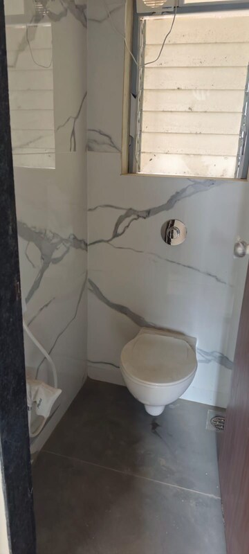 Bathroom in 1 BHK Apartment at Raunak Heights, Ghodbunder Road – for Rent