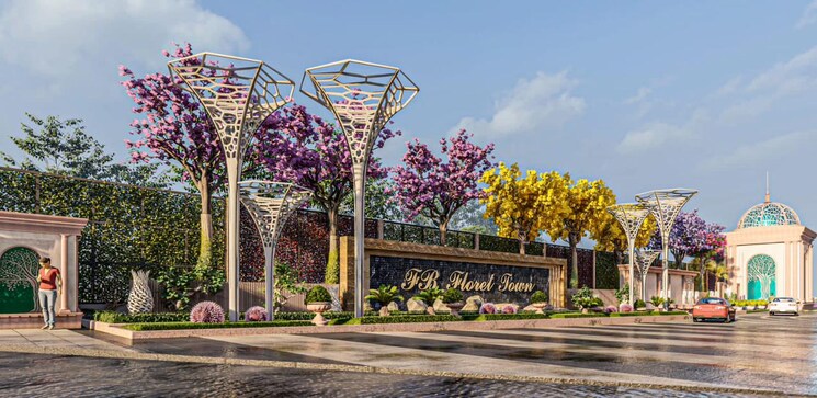 Exterior View, gomti nagar 6+ Bedroom 4450 Sq.Ft. Villa In Gomti Nagar Lucknow 8177523