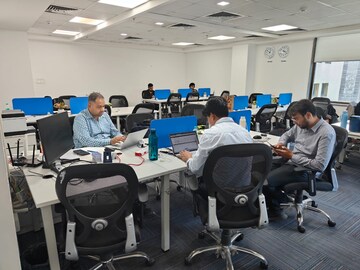 Team Area in  Office Space at Sector 63 – for Rent