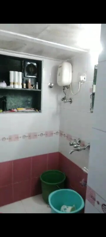 Bathroom in 1 BHK Apartment at Ambedkar Nagar CHS, Worli – for Rent