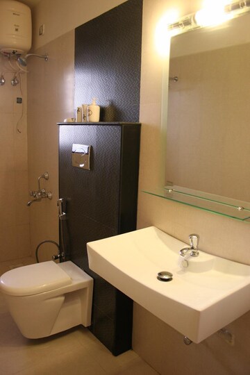 Bathroom in 3 BHK Apartment at Ramapuram – for Rent