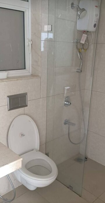 Bathroom in 2 BHK Apartment at L&T Emerald Isle, Powai – for Rent