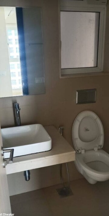 Bathroom in 2 BHK Apartment at L&T Emerald Isle, Powai – for Rent