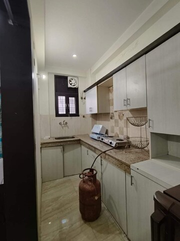 Kitchen in 1 RK Builder Floor at Saurabh Niwas, Sector 40 – for Rent