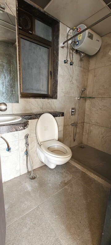 Bathroom in 2 BHK Apartment at L&T Emerald Isle, Powai – for Rent
