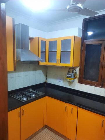 Kitchen in 3 BHK Builder Floor at Defence Colony – for Rent
