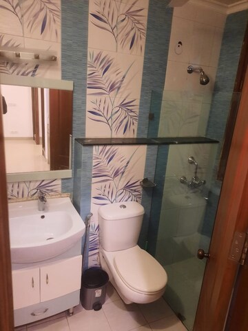 Bathroom in 3 BHK Builder Floor at Defence Colony – for Rent