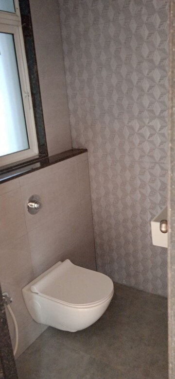 Bathroom in 1 BHK Apartment at Ashar Axis, Majiwada – for Rent