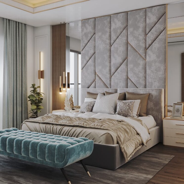 Bedroom, rishita-manhattan 2 Bedroom 1099 Sq.Ft. Apartment In Sarsawan Lucknow 8177731