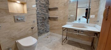 Bathroom in 5 BHK Builder Floor at Anand Lok – for Rent