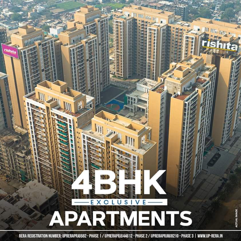 3 BHK Apartment For Sale in Rishita Manhattan