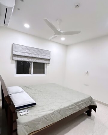 Bedroom in 3.5 BHK Apartment at Prestige High Fields Gachibowli, Gachibowli – for Sale