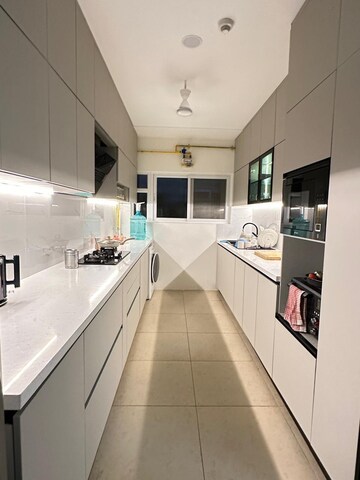 Kitchen in 3.5 BHK Apartment at Prestige High Fields Gachibowli, Gachibowli – for Sale