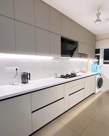 Kitchen in 3.5 BHK Apartment at Prestige High Fields Gachibowli, Gachibowli – for Sale